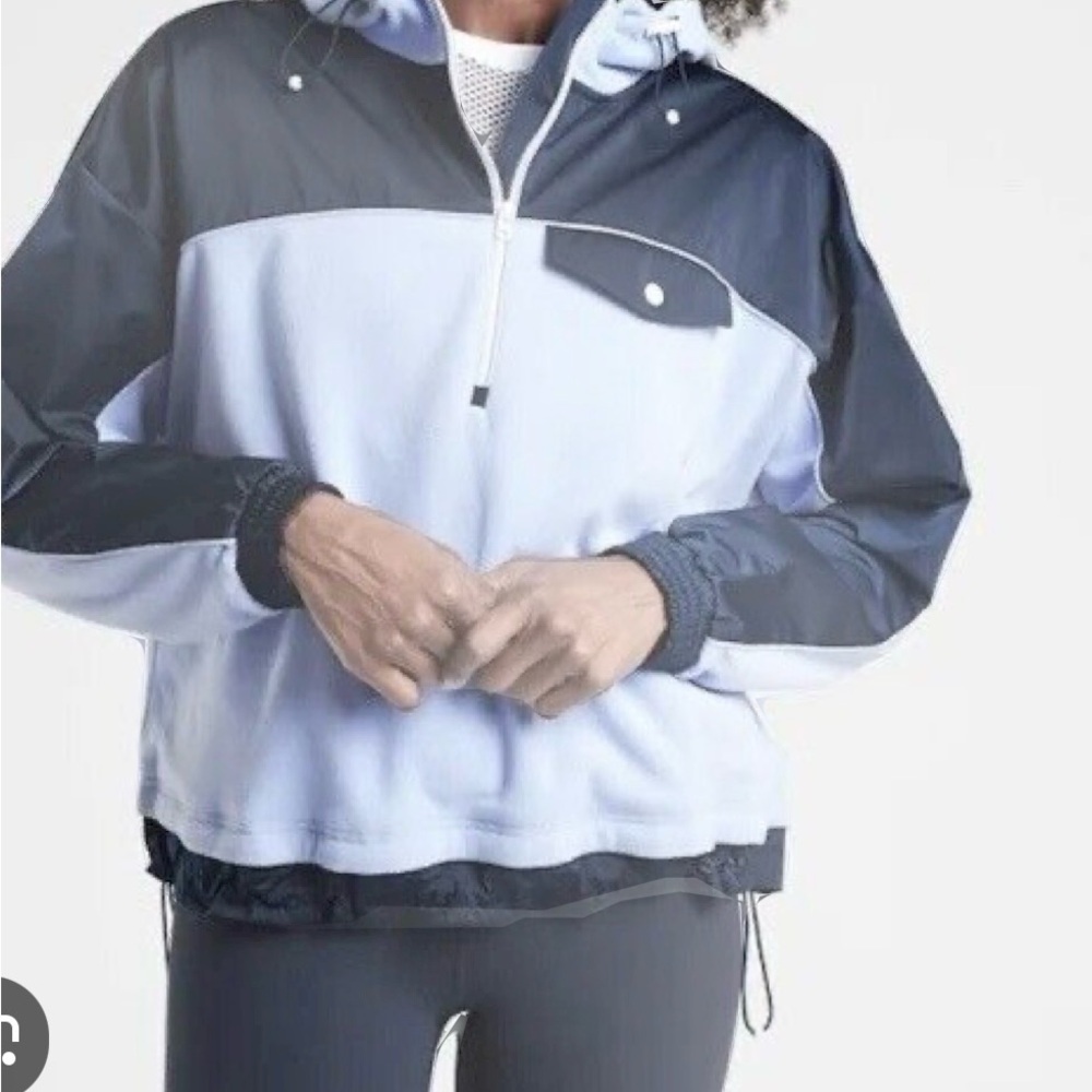 Athleta Zion Microfleece 1/4 Zip Pullover Ladies Size L